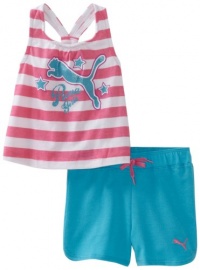 Parigi Baby-Girls Infant Puma Star Short Set, Pink, 12 Months Parigi Baby-Girls Infant Puma Star Short Set, Pink, 12 Months