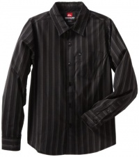 Quiksilver Boys 8-20 Another Roll Woven, Black, Large Quiksilver Boys 8-20 Another Roll Woven, Black, Large