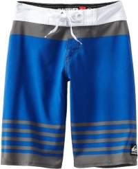 Quiksilver Boys 8-20 Cyper Reynolds Revolt Boardshort, Blue, 25 Quiksilver Boys 8-20 Cyper Reynolds Revolt Boardshort, Blue, 25