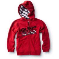 Quiksilver Boys Stolen By Hoodie Sweatshirt, Large (16-18), Red Quiksilver Boys Stolen By Hoodie Sweatshirt, Large (16-18), Red