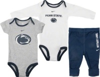 Penn State Nittany Lions Nike Infant Short and Long Sleeve Creeper Pant Set: 12 mos Penn State Nittany Lions Nike Infant Short and Long Sleeve Creeper Pant Set: 12 mos