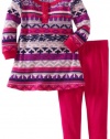 Splendid Little Baby-Girls Newborn Breckenridge Thermal Tunic Set, Ice Princess, 1824