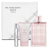 BURBERRY BRIT SHEER by Burberry Gift Set for WOMEN: EDT SPRAY 3.3 OZ & BODY LOTION 1.7 OZ & EDT SPRAY .25 OZ MINI