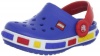 Crocs Crocband Lego Backstrap Clog (Toddler/Little Kid),Sea Blue/Red,6-7 M US Toddler