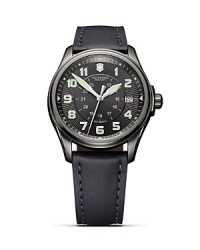 Built for high performance and style, Victorinox's stainless steel chronograph is a sleek choice that adds classic cool to a spectrum of looks. Built for high performance and style, Victorinox's stainless steel chronograph is a sleek choice that adds classic cool to a spectrum of looks.