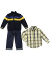 Nautica Sportswear Kids Boys 2-7 Toddler 3 Piece Sweater Set