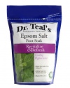 Dr. Teal's Epsom Salt Foot Soak, Cooling Peppermint, 32 Ounce