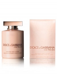 Silky lotion with the scent of Rose the One from Dolce & Gabbana, representing a femininity and timeless heritage of the Italian luxury fashion brand. The fragrance and feel gives women a sense of elegance and luxury. Her refined style is instinctive and classic. 6.7 oz. Silky lotion with the scent of Rose the One from Dolce & Gabbana, representing a femininity and timeless heritage of the Italian luxury fashion brand. The fragrance and feel gives women a sense of elegance and luxury. Her refined style is instinctive and classic. 6.7 oz.