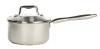 T-fal C8392364 Performance Oven Safe Stainless Steel Copper Bottom Mult-layer Base 2-Quart Sauce Pan with Glass Lid Dishwasher Safe Cookware, Silver