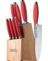 Ginsu Sofuto Series 10-Piece Coral Style Japanese 420J2 Stainless Steel Cutlery Set 5820