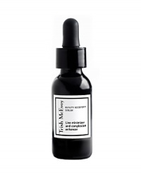Trish McEvoys Beauty Booster Serum is a revolutionary serum that contains 30% hyaluronic acid and dual-action peptides to help skin attract and retain moisture while stimulating natural collagen production. Antioxidants help protect skin from damaging free radicals. See an immediate improvement in the appearance of fine lines and overall look of your complexion. This regenerative formula can be worn alone or under your moisturizer. for 15 minutes and remove with a warm washcloth.After cleansing or exfoliating, apply every AM and PM. Squeeze a few drops onto your fingertips and press gently into skin. Use on the eye area, face, neck and décolleté. For optimal results follow with Beauty Booster Cream. Can be used over makeup to refresh the complexion. Trish McEvoys Beauty Booster Serum is a revolutionary serum that contains 30% hyaluronic acid and dual-action peptides to help skin attract and retain moisture while stimulating natural collagen production. Antioxidants help protect skin from damaging free radicals. See an immediate improvement in the appearance of fine lines and overall look of your complexion. This regenerative formula can be worn alone or under your moisturizer. for 15 minutes and remove with a warm washcloth.After cleansing or exfoliating, apply every AM and PM. Squeeze a few drops onto your fingertips and press gently into skin. Use on the eye area, face, neck and décolleté. For optimal results follow with Beauty Booster Cream. Can be used over makeup to refresh the complexion.