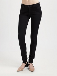 Leggings-style jeans will upgrade your casual wardrobe to head-turning status. THE FITMedium rise, about 8Inseam, about 31THE DETAILSZip flyFive-pocket style69% cotton/29% polyester/2% spandexMachine washImportedModel shown is 5'9 (175cm) wearing US size 24. Leggings-style jeans will upgrade your casual wardrobe to head-turning status. THE FITMedium rise, about 8Inseam, about 31THE DETAILSZip flyFive-pocket style69% cotton/29% polyester/2% spandexMachine washImportedModel shown is 5'9 (175cm) wearing US size 24.