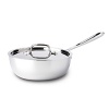 Shallower than the classic sauce pan, the saucier's rounded base is ideal for foods that require frequent stirring or whisking such as sauces, risotto and custard. Its size also makes it suitable for soups, stews and curries.