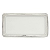 This Tuscan Medium Square Tray from Arte Italica is perfect for displaying at any gathering. Dishwasher safe on the low-heat, gentle setting, please use non-abrasive detergent. Hand washing is recommended.