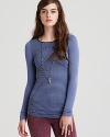 Don this Free People striped piece as a top or tunic, and you'll be outfitted in stylish comfort any way you wear it.