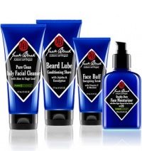 Jack Black Skin Essentials Set - Normal/Dry Skin 4 piece