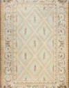 Area Rug 3x5 Rectangle European Light Blue Color - Momeni Maison Rug from RugPal