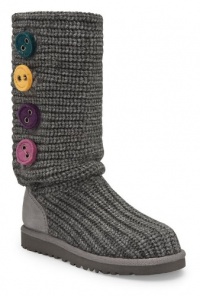 UGG® Australia Cardy II Heathered Grey 4 Kid Boots UGG® Australia Cardy II Heathered Grey 4 Kid Boots