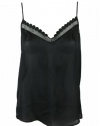 Stella McCartney womens sheer silk v neck camisole