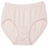 Bali Women's Microfiber Brief Panty, Silken Pink, 6/7