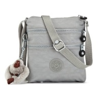 Kipling Alvar XS Minibag (Silver Grey) Kipling Alvar XS Minibag (Silver Grey)