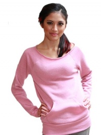 YogaColors Flash Dance Black Heart Boatneck Eco-Fleece Sweatshirt YogaColors Flash Dance Black Heart Boatneck Eco-Fleece Sweatshirt