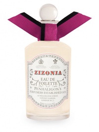 Originally created in the 1930s, Zizonia is a nomadic and mysterious oriental; an odyssey of burnt spices, patchouli and pepper, leading to a lush oasis of sweet orange, ginger and vetiver. Heady and enticing. 3.4 oz. Originally created in the 1930s, Zizonia is a nomadic and mysterious oriental; an odyssey of burnt spices, patchouli and pepper, leading to a lush oasis of sweet orange, ginger and vetiver. Heady and enticing. 3.4 oz.