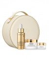 Absolue Premium Bx is the ultimate in skin care that helps deeply replenish moisture, improve skin's elasticity and clarity. Gift Set Contains: Absolue Premium Bx SPF 15 Sunscreen 1.7 oz., Absolue Eye Premium Bx 0.5 oz., Absolue Ultimate Night Bx 1 oz. 