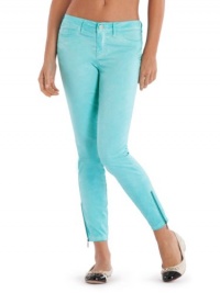 GUESS Brittney Ankle Skinny Pants with Zip