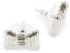 Kate Spade New York All Wrapped Up Silver-Plated Bow Stud Earrings