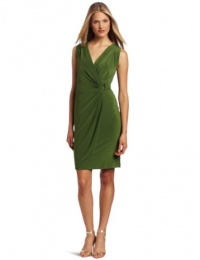 Jones New York Women's Grecian Wrap Ring Dress Jones New York Women's Grecian Wrap Ring Dress