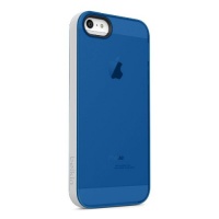 Belkin F8W138ttC08 Grip Candy Sheer Case for iPhone 5 - 1 Pack - Retail Packaging - Civic Blue/Grey Belkin F8W138ttC08 Grip Candy Sheer Case for iPhone 5 - 1 Pack - Retail Packaging - Civic Blue/Grey