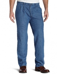 Lee Men's Wrinkle Resistant Double Pleat Denim Pant