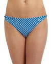 THE LOOKZigzag stripes patternTwisted side strapsElastic waist and leg openingsTHE MATERIAL80% nylon/20% spandexFully linedCARE & ORIGINHand washImportedPlease note: Bikini top sold separately. 