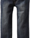 Hurley Boys 2-7 Blast Straight Fit Jean, Grey, 7