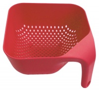 Joseph Joseph Small Square Colander, Red Joseph Joseph Small Square Colander, Red