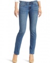 Calvin Klein Jeans Women's Petite Powerstretch Straight Leg Jean