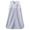 HALO SleepSack 100% Cotton Wearable Blanket, Gray, Medium