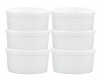 HIC 14-ounce Porcelain Souffle 4.5-inch Set of 6
