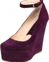 Boutique 9 Women's Cesena Wedge Pump,Purple,7.5 M US