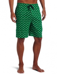 Nautica Men's Knit Allover Golf Printed Sleep Short Nautica Men's Knit Allover Golf Printed Sleep Short