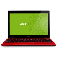 Acer 11.6 AO725-0687 Laptop PC with AMD Dual-Core C-70 Processor,Windows 8 Operating System-Red