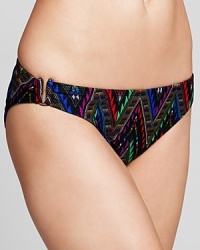 Get your swimsuit style in shape with this geometric print bikini from Shoshanna. In a cool pattern and a flattering cut, this suit is destined to turn the tide (and heads.) Get your swimsuit style in shape with this geometric print bikini from Shoshanna. In a cool pattern and a flattering cut, this suit is destined to turn the tide (and heads.)