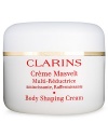This rich massage cream is specially formulated to target stubborn curves on the waist, abdomen, hips and arms. Highly concentrated formula firms, tones and moisturizes skin. Also facilitates massage application for effective results. 7 oz. Made in France. 