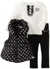 Calvin Klein Baby-girls Infant Vest with Long Sleeve Tee And Pant Calvin Klein Baby-girls Infant Vest with Long Sleeve Tee And Pant