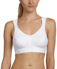 Anita Women's Extreme Control Sport Bra, White, 36G Anita Women's Extreme Control Sport Bra, White, 36G