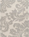 5' x 8' Rectangular Surya Area Rug ATH5073-58 Bay Leaf/Antique White Color Hand Tufted in India Athena Collection