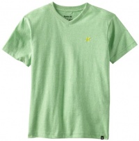 Hurley Boys 8-20 Heathered V-Neck Tee, Bright Green, Medium Hurley Boys 8-20 Heathered V-Neck Tee, Bright Green, Medium