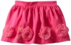 Hartstrings Girls 2-6X Toddler Cotton Sateen And Tulle Skirt, Fuchsia Bou, 2T