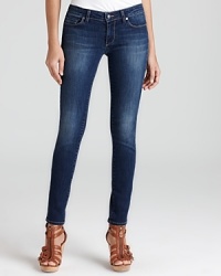 Paige Denim Jeans - Skyline Skinny Jeans in Ravine Wash